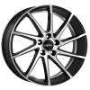 Janta aliaj Oxigin 20 Attraction 8.5x19 5x108 ET45 BFP - black full polish