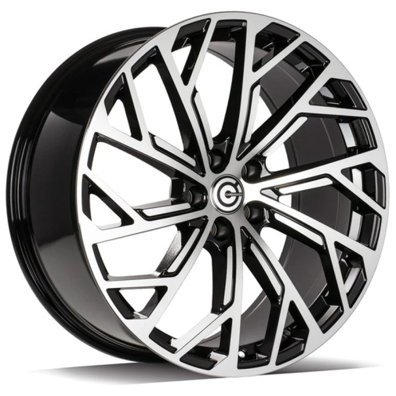 Janta aliaj Carbonado Eldorado 8.0x18 5x112 ET35 BFP - Black Front Polished