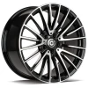 Janta aliaj Carbonado Inex 8.0x17 5x112 ET35 BFP - Black Front Polished