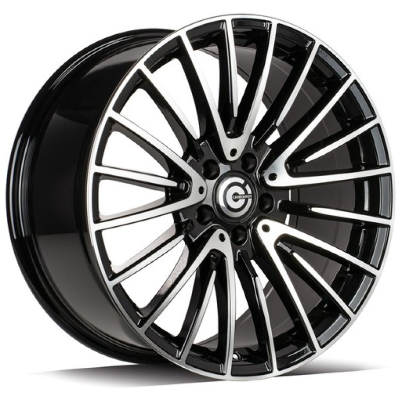 Janta aliaj Carbonado Inex 8.0x17 5x112 ET35 BFP - Black Front Polished