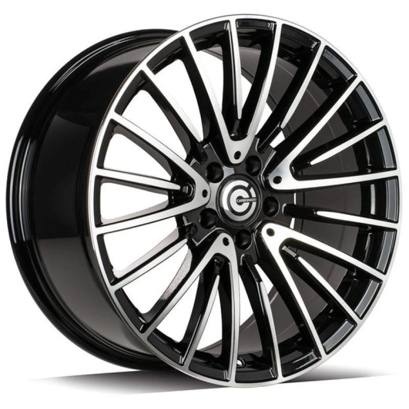 Janta aliaj Carbonado Inex 8.0x17 5x112 ET35 BFP - Black Front Polished