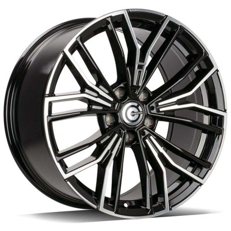 Janta aliaj Carbonado Yankee 9.0x19 5x120 ET35 BFP - Black Front Polished