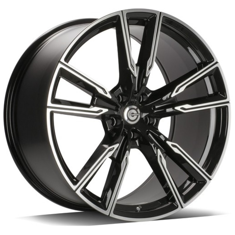 Janta aliaj Carbonado Independence 9.5x21 5x112 ET33 BFP - Black Front Polished