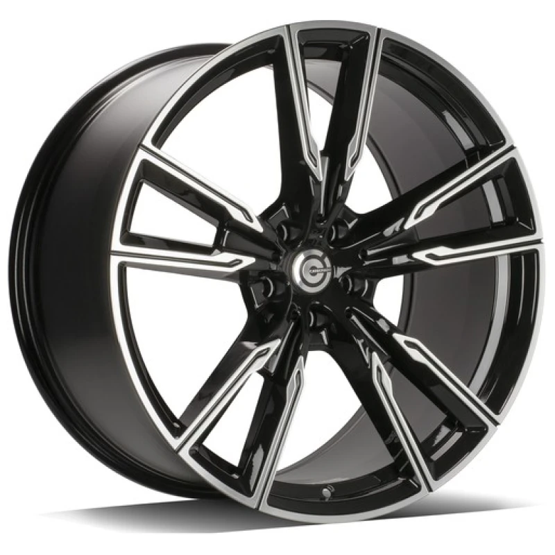 Janta aliaj Carbonado Independence 9.5x21 5x112 ET33 BFP - Black Front Polished