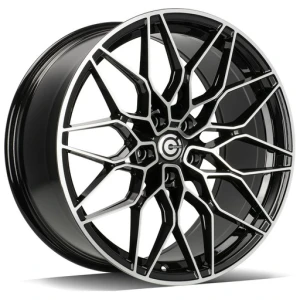 Janta aliaj Carbonado Emerald 9.0x19 5x112 ET35 BFP - Black Front Polished