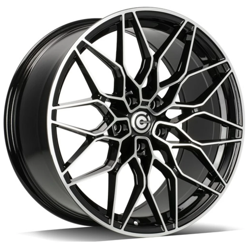 Janta aliaj Carbonado Emerald 9.0x19 5x112 ET35 BFP - Black Front Polished
