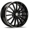 Janta aliaj Carbonado Bullock 7.0x17 5x112 ET40 BGLP - Black Glossy Lip Polished