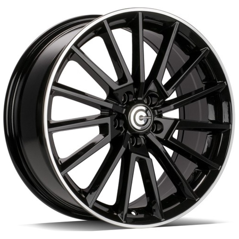 Janta aliaj Carbonado Bullock 7.0x17 5x112 ET40 BGLP - Black Glossy Lip Polished