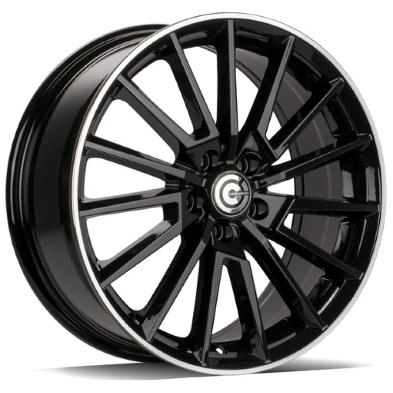 Janta aliaj Carbonado Bullock 7.0x17 5x112 ET40 BGLP - Black Glossy Lip Polished