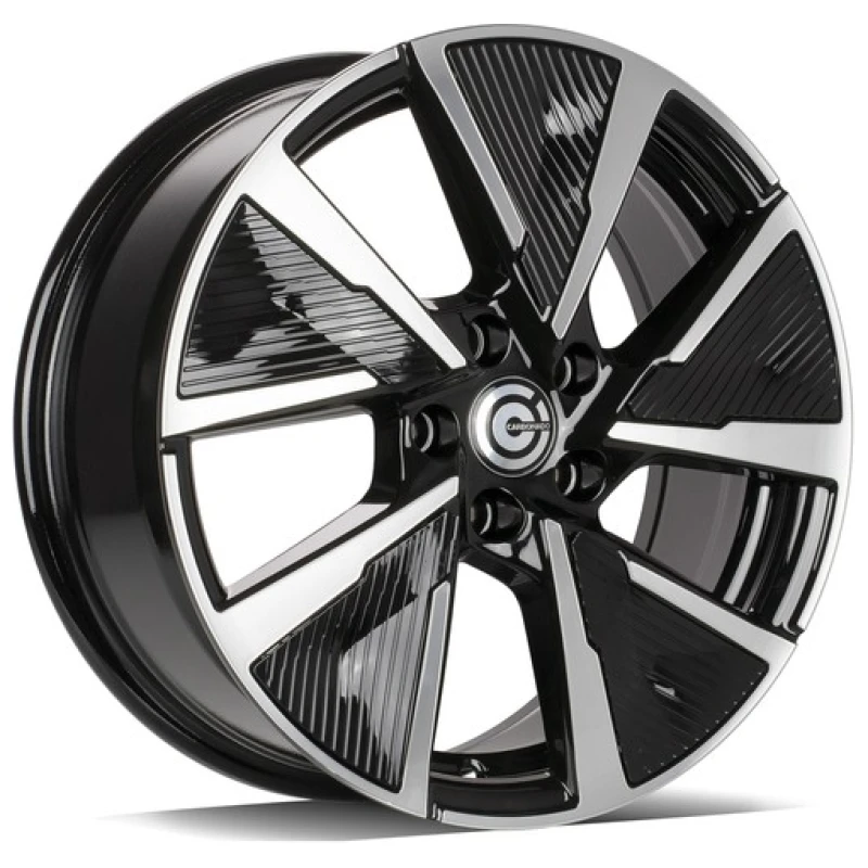 Janta aliaj Carbonado Montpellier 7.0x17 5x108 ET45 BFP - Black Front Polished