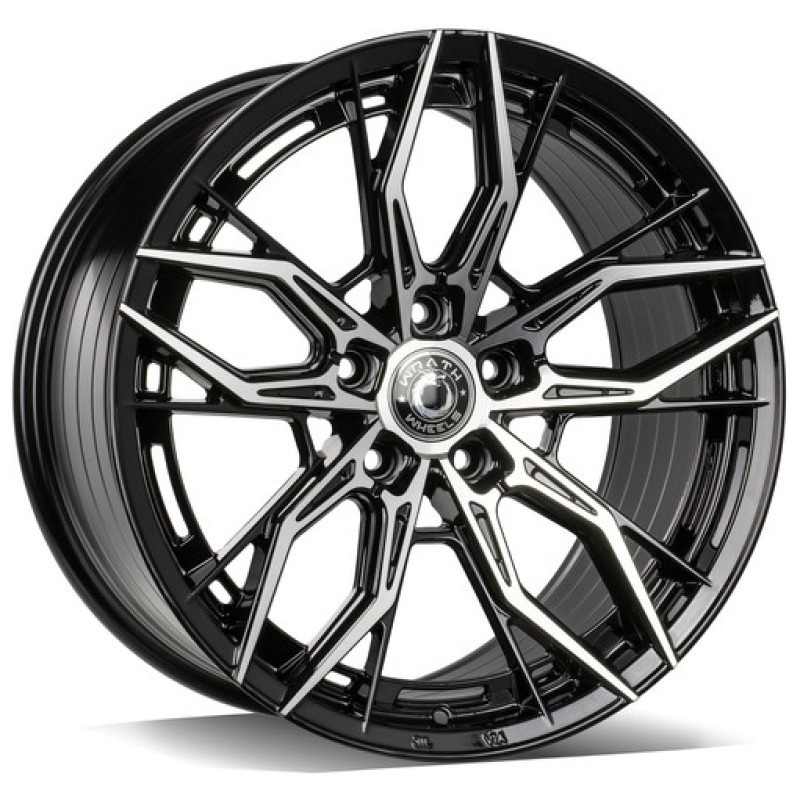Janta aliaj Wrath Wheels WF-15 8.0x18 5x120 ET35 BP - Black polished