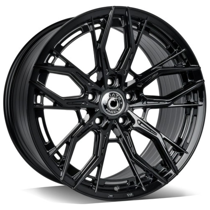 Janta aliaj Wrath Wheels WF-15 9.5x19 5x120 ET38 BLK - Black Glossy