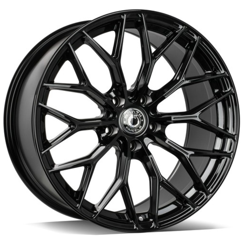 Janta aliaj Wrath Wheels WF-16 8.5x19 5x112 ET40 BLK - Black Glossy