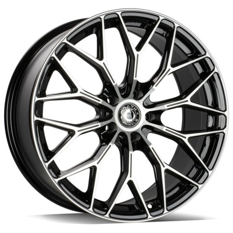 Janta aliaj Wrath Wheels WF-16 8.5x19 5x112 ET40 BP - Black polished
