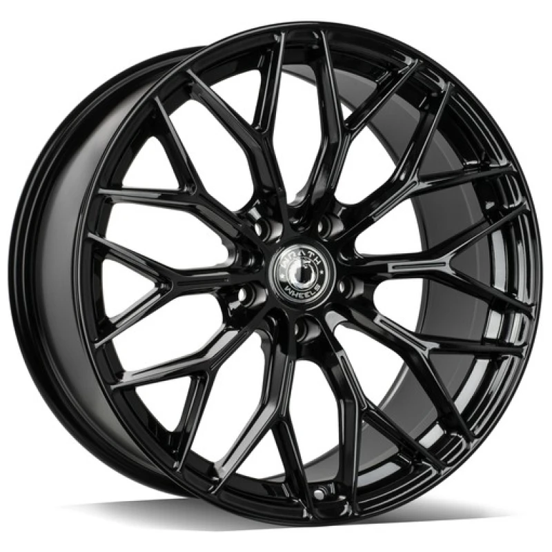 Janta aliaj Wrath Wheels WF-16 9.5x19 5x120 ET38 BLK - Black Glossy