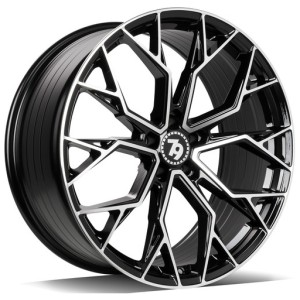 Janta aliaj seventy9 SCF-H 8.0x18 5x112 ET35 BFP - Black Front Polished