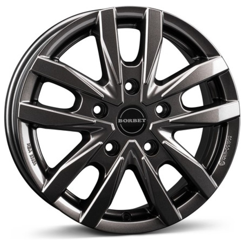 Janta aliaj Borbet CW5 7.5x18 5x120 ET53 MAG - mistral anthracite glossy