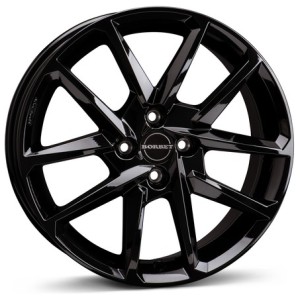 Janta aliaj Borbet N 6.5x16 4x100 ET47 BG - Black Glossy