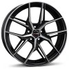 Janta aliaj Borbet QX 8.0x19 5x112 ET44 BPM - black polished matt