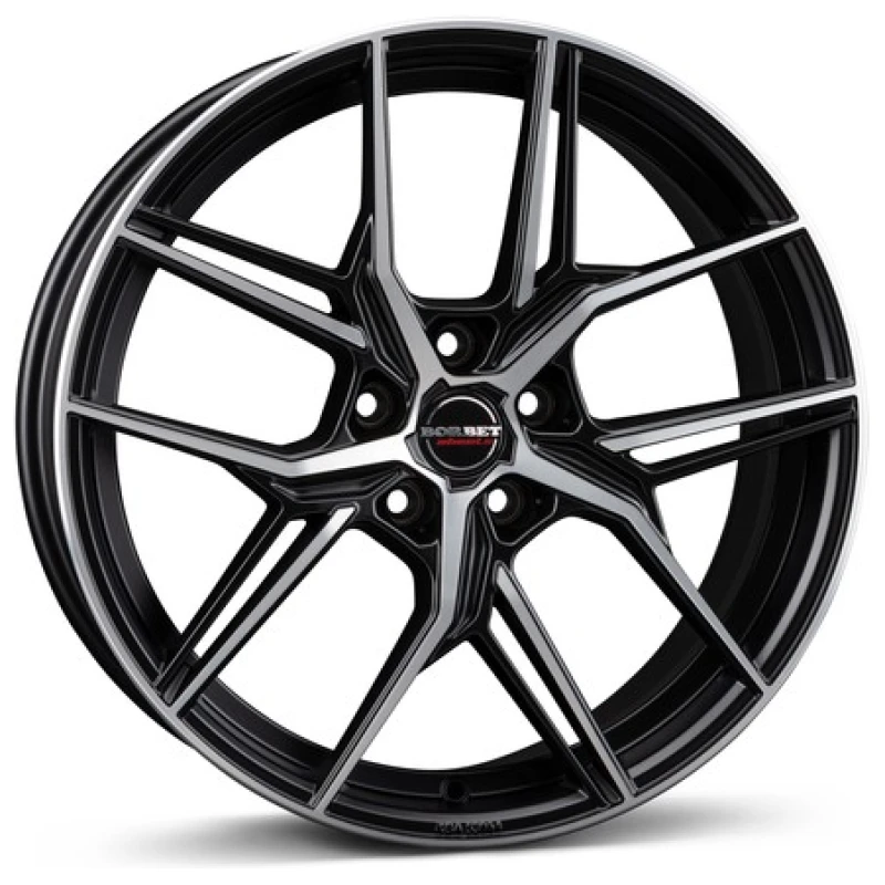Janta aliaj Borbet QX 8.0x19 5x112 ET44 BPM - black polished matt