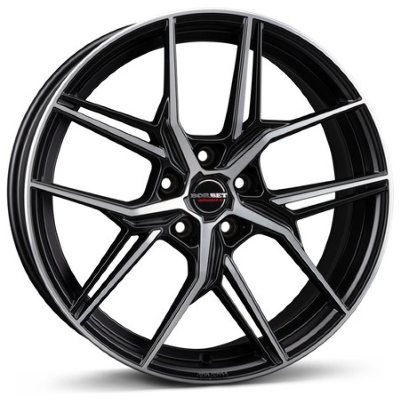 Janta aliaj Borbet QX 8.0x19 5x112 ET50 BPM - black polished matt