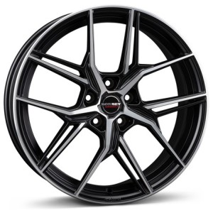 Janta aliaj Borbet QX 8.5x20 5x108 ET45 BPM - black polished matt