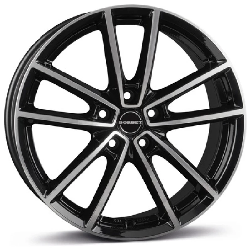 Janta aliaj Borbet W 8.0x19 5x112 ET35 BPG - Black polished glossy