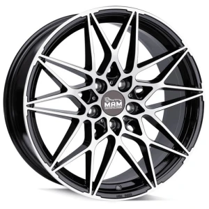 Janta aliaj MAM Leichtmetallräder B2N 8.5x19 5x112 ET30 BFP - Black Front Polish