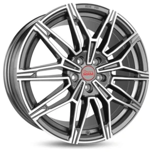 Janta aliaj MAM Leichtmetallräder B3 8.5x19 5x112 ET30 PFP - Palladium front polish