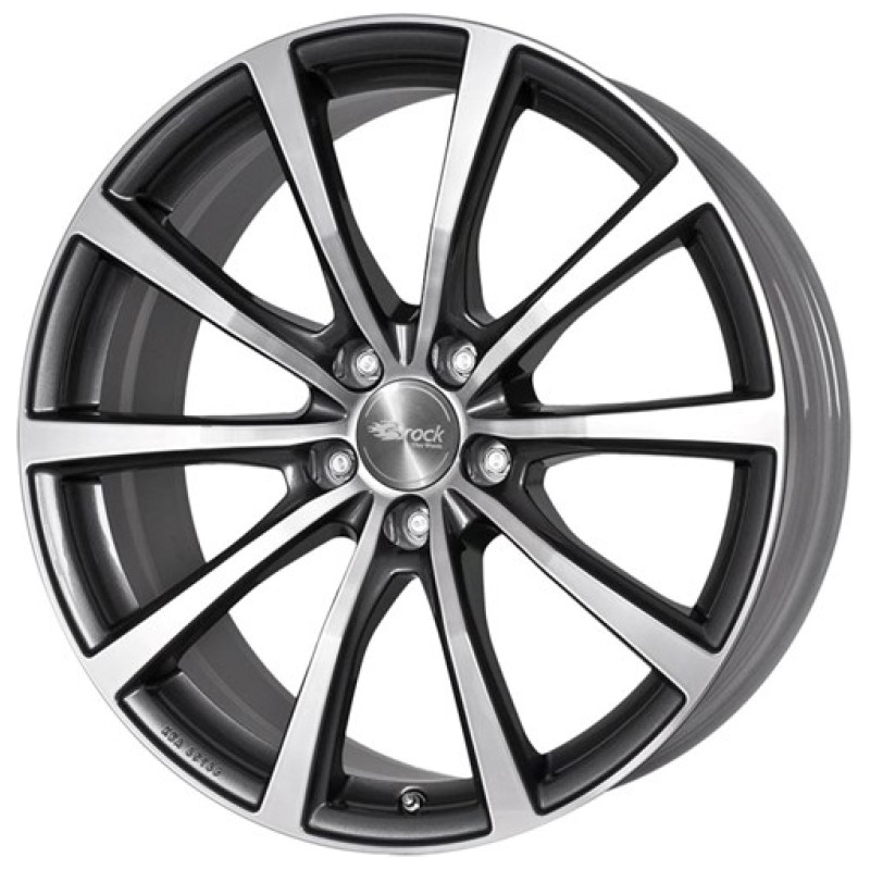 Janta aliaj Brock B32 7.5x18 5x112 ET46 HGVP - Himalaya-Grey Front-Poliert