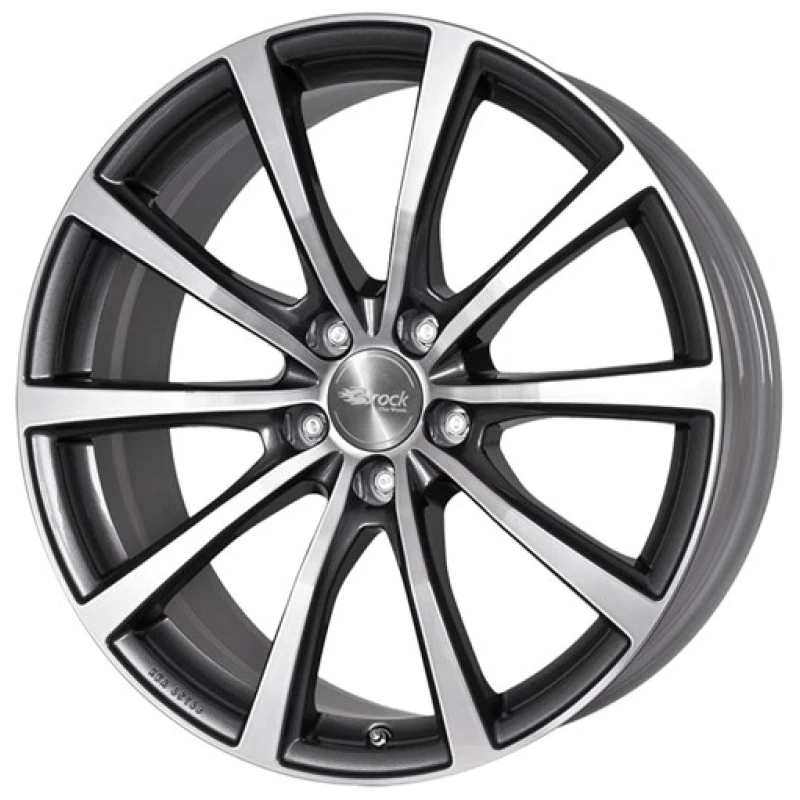 Janta aliaj Brock B32 7.5x18 5x112 ET46 HGVP - Himalaya-Grey Front-Poliert