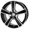Janta aliaj RC-DESIGN RC19 5.5x15 4x100 ET50 SGVP - Schwarz Front-Poliert