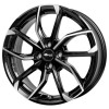 Janta aliaj RC-DESIGN RC34 6.5x17 4x100 ET43 SGVP - Schwarz Front-Poliert