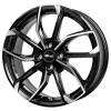 Janta aliaj RC-DESIGN RC34 6.5x17 4x100 ET49 SGVP - Schwarz Front-Poliert