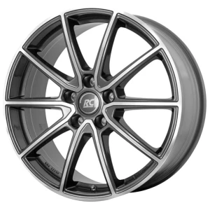 Janta aliaj RC-DESIGN RC32 7.5x18 5x120 ET60 HGVP - Himalaya-Grey Front-Poliert