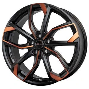 Janta aliaj RC-DESIGN RC34 8.0x19 5x112 ET40 BOM - Black Orange Matt