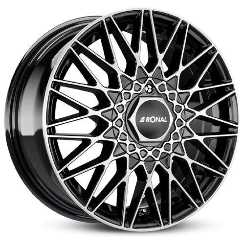 Janta aliaj Ronal LSX 7.0x16 5x108 ET45 JB - Jetblack-Frontkopiert