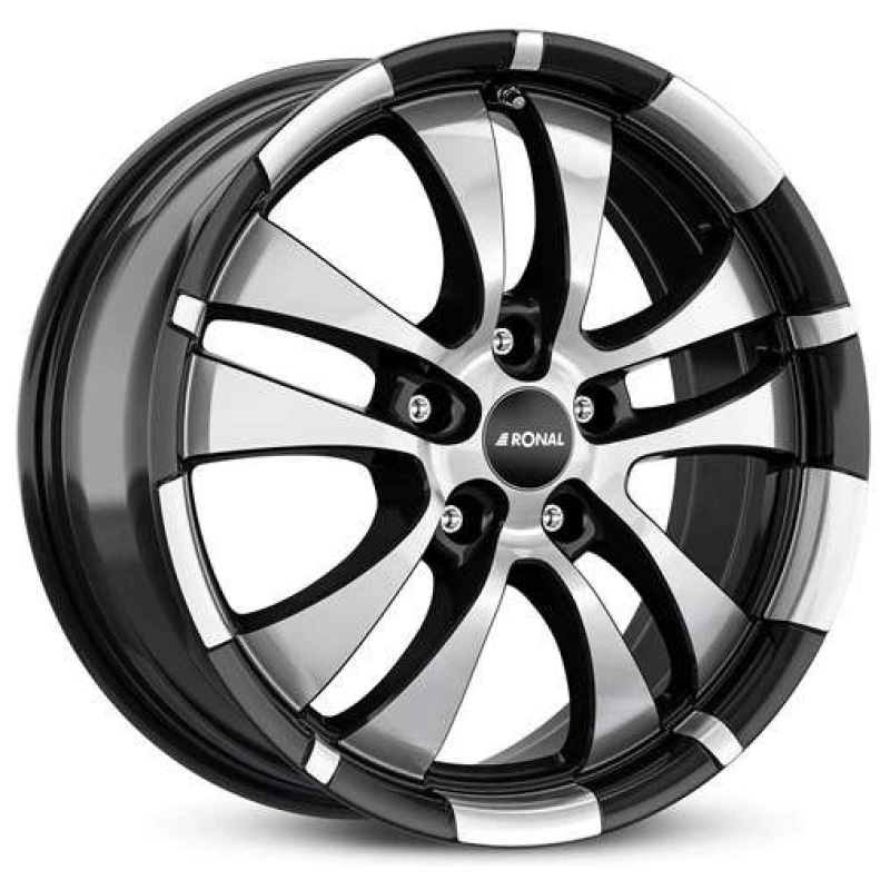 Janta aliaj Ronal R59 7.5x17 5x108 ET45 JBF - Jetblack-Frontkopiert