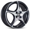 Janta aliaj Ronal R53 7.0x17 4x98 ET38 MBF - Mattschwarz-Frontkopiert