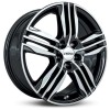 Janta aliaj Ronal R57 7.5x17 5x105 ET42 BF - Schwarz-Frontkopiert