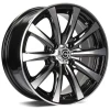 Janta aliaj Carbonado Raven 6.0x14 4x100 ET35 BFP - Black Front Polished