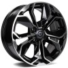 Janta aliaj Carbonado Rewind 6.5x15 4x100 ET38 BFP - Black Front Polished