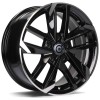 Janta aliaj Carbonado Rennes 6.5x15 4x108 ET25 BFP - Black Front Polish