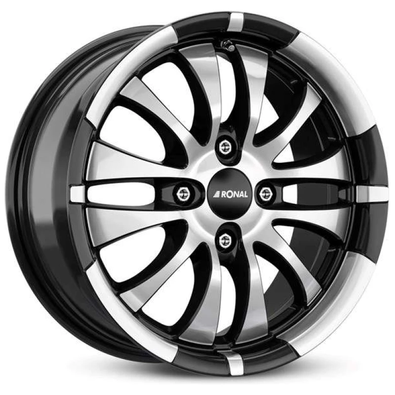 Janta aliaj Ronal R59 6.0x15 4x108 ET40 JBF - Jetblack-Frontkopiert