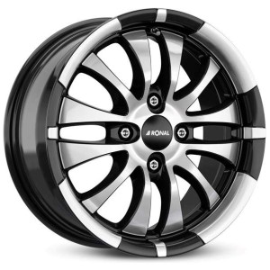 Janta aliaj Ronal R59 6.0x15 4x108 ET20 JBF - Jetblack-Frontkopiert