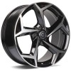 Janta aliaj Carbonado Tropico 6.0x15 5x100 ET38 BFP - Black Front Polished