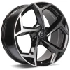 Janta aliaj Carbonado Tropico 6.0x15 5x100 ET38 BFP - Black Front Polished