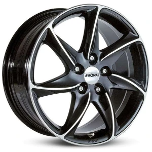 Janta aliaj Ronal R51 6.5x15 5x112 ET45 JB - Jetblack-Frontkopiert