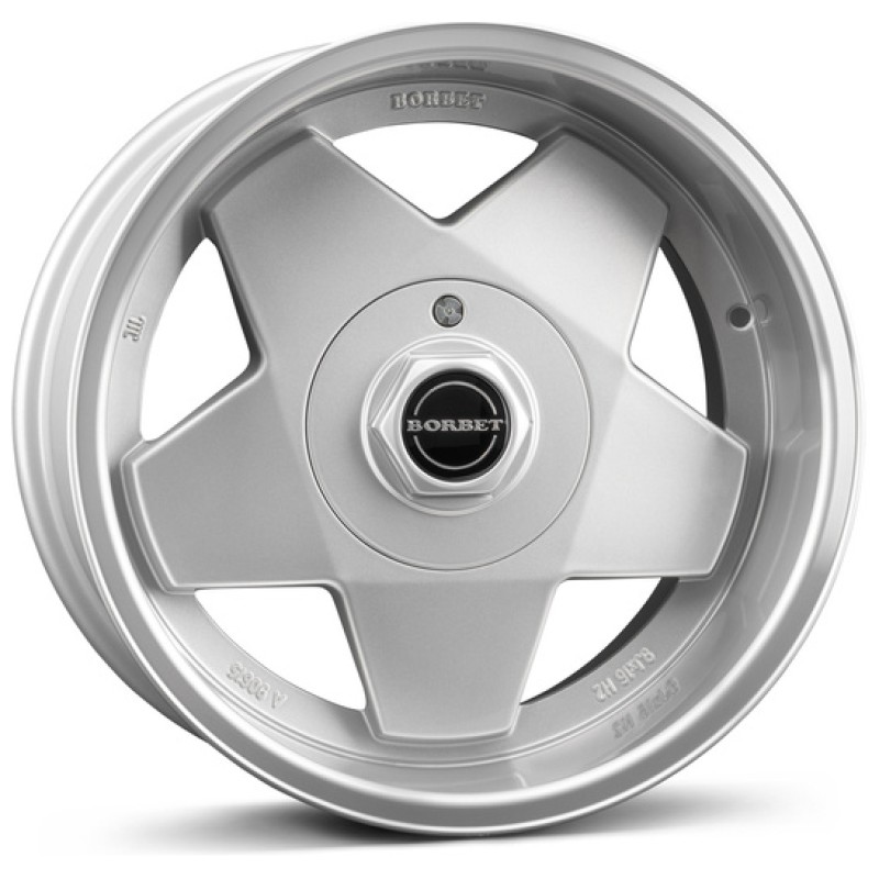 Janta aliaj Borbet A 7.0x15 5x120 ET35 SP - Silver Polished