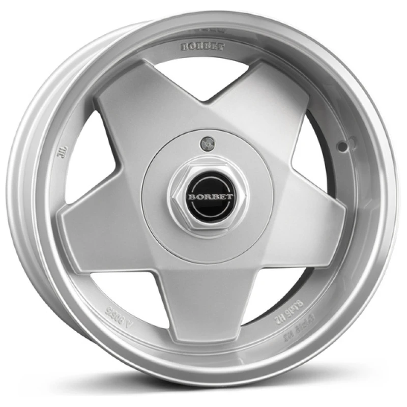 Janta aliaj Borbet A 7.0x15 5x120 ET35 SP - Silver Polished
